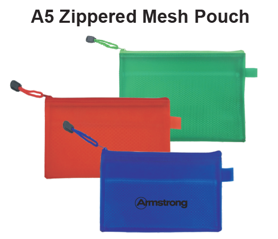 A5 Zippered Mesh Pouch - Tredan Connections