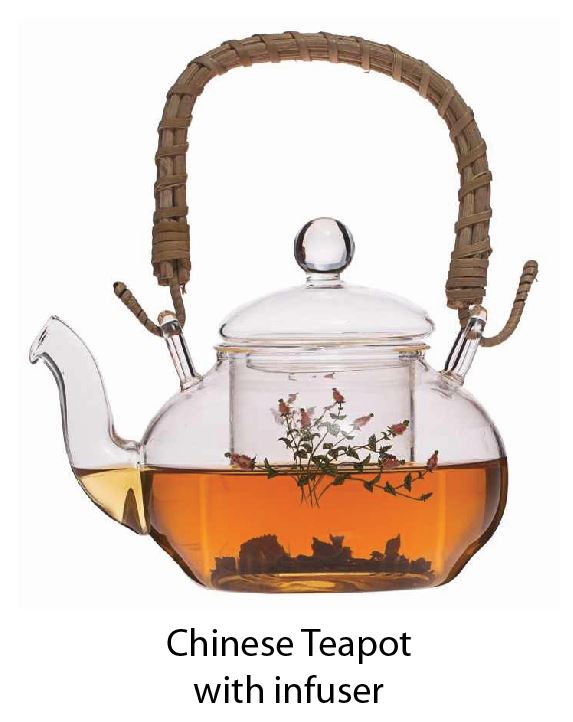 Chinese Teapot with influser - Tredan Connections