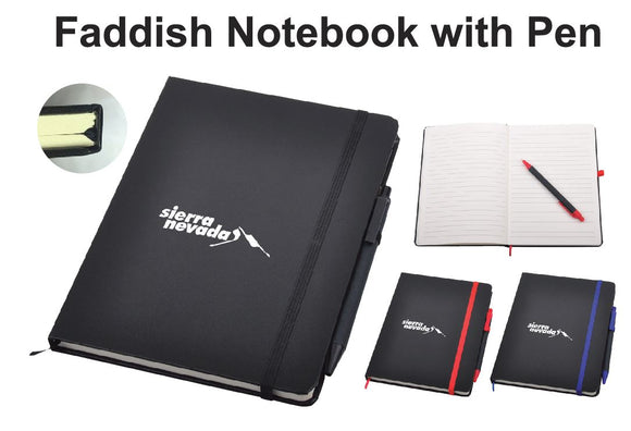 Faddish Notebook with Pen - Tredan Connections