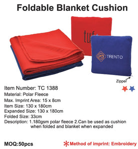Foldable Blanket Cushion - Tredan Connections