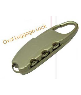 Oval Luggage Lock - Tredan Connections