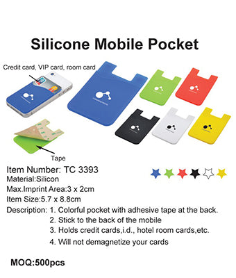 Silicone Mobile Pocket - Tredan Connections