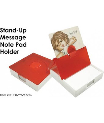 Stand-Up Message Note Pad Holder - Tredan Connections