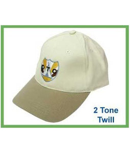 2 Tone Twill Cap - Tredan Connections