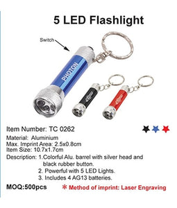 5 LED Flashlight - Tredan Connections
