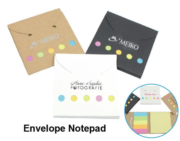 Envelope Notepad - Tredan Connections