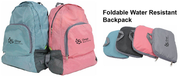 Foldable Water Resistant Backpack - Tredan Connections