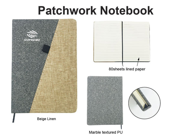 Patchwork Notebook - Tredan Connections