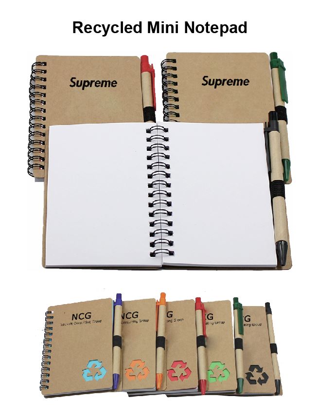 Recycled Mini Notepad - Tredan Connections – Tredan Connections Pte Ltd