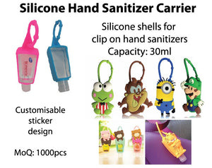 Silicone Hand Sanitizer Carrier - Tredan Connections