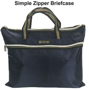 Simple Zipper Briefcase - Tredan Connections