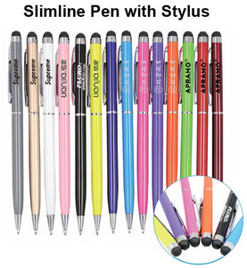 Slimline Pen with Stylus - Tredan Connections