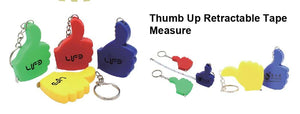 Thumb Up Retractable Tape Measure - Tredan Connections