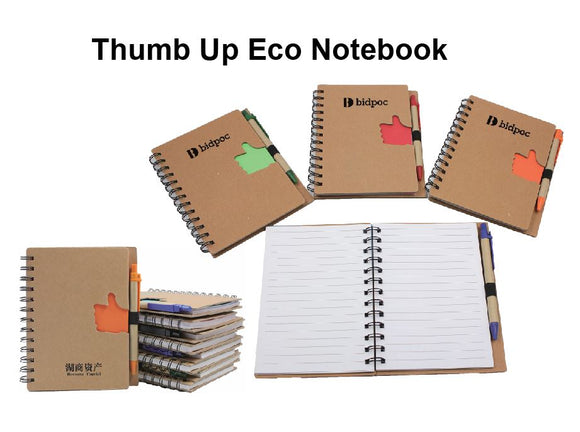 Thumb Up Eco Notebook - Tredan Connections