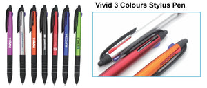 Vivid 3 Colors Stylus Pen - Tredan Connections