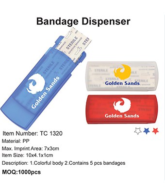 Bandage Dispenser - Tredan Connections
