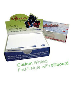 Custom Printed Post-it Note with Billboard - Tredan Connections