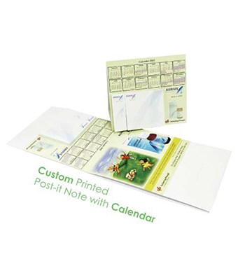 Calender Post It Note Custom Printed Post-it Note with Calendar - Tredan Connections – Tredan ...
