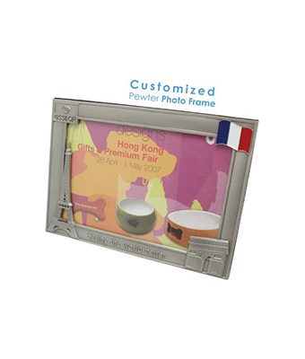 Customized Pewter Photo Frame - Tredan Connections