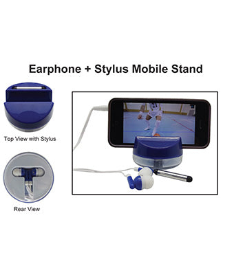 Earphone + Stylus Mobile Stand - Tredan Connections