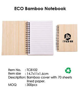 ECO Bamboo Notebook - Tredan Connections