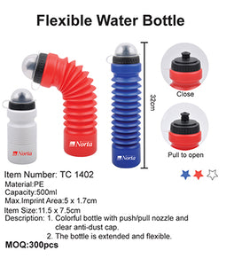 Flexible Water Bottle - Tredan Connections