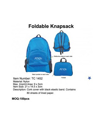 Foldable Knapsack - Tredan Connections