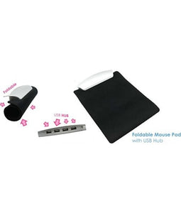 Foldable Mouse Pad with USB Hub - Tredan Connections