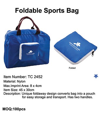 Foldable Sports Bag - Tredan Connections