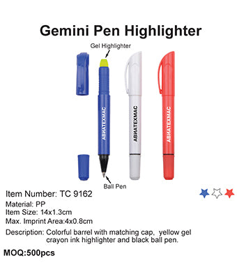 Gemini Pen Highlighter - Tredan Connections