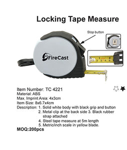 Locking Tape Measure - Tredan Connections
