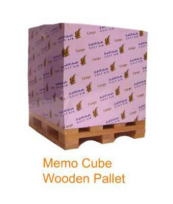 Memo Cube Wooden Pallet - Tredan Connections