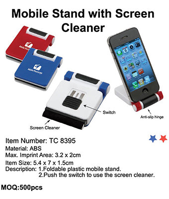 Mobile Stand with Screen Cleaner - Tredan Connections