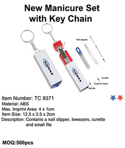 New Manicure Set with Key Chain - Tredan Connections