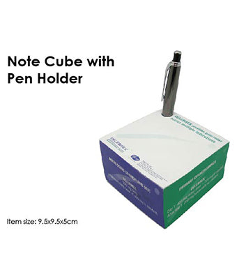 Note Cube with Pen Holder - Tredan Connections