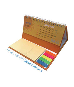 Note Pad with Stand Calendar - Tredan Connections