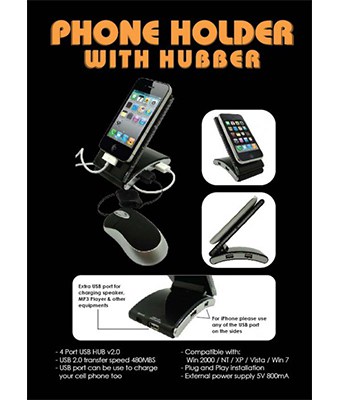 Phone Holder with Hubber - Tredan Connections
