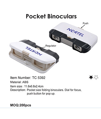 Pocket Binoculars - Tredan Connections