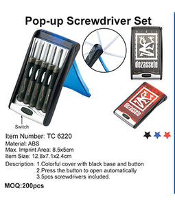 Pop-up Screwdriver Set - Tredan Connections