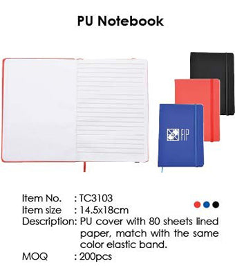PU Notebook - Tredan Connections