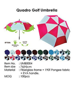 Quadro Golf Umbrella - Tredan Connections