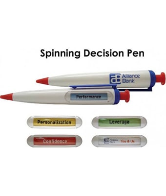 Spinning Decision Pen - Tredan Connections