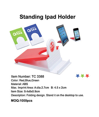 Standing iPad Holder - Tredan Connections