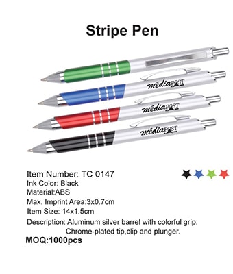 Stripe Pen - Tredan Connections