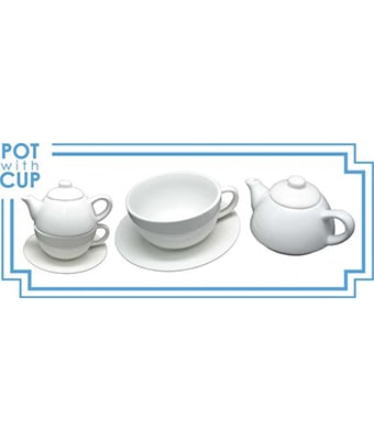 Tea Pot with Cup - Tredan Connections