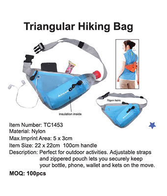 Triangular Hiking Bag - Tredan Connections