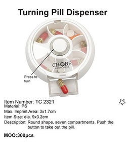Turning Pill Dispenser - Tredan Connections